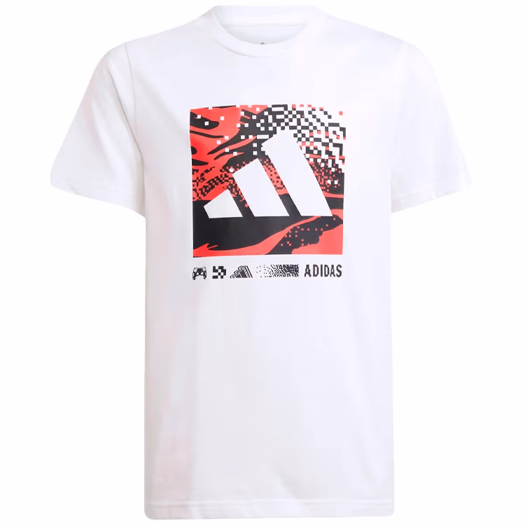 Футболка Adidas J CAMO LOGO TEE