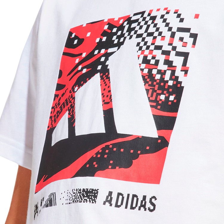 Футболка Adidas J CAMO LOGO TEE photo 5
