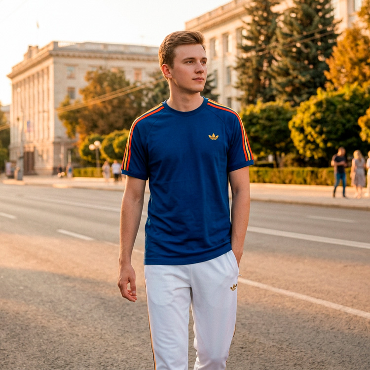 Tricou Adidas 3-STRIPES photo 2
