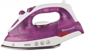 Утюг Maxwell MW-3042, 120-149 г/мин г/мин, 250 мл, Фиолетовый