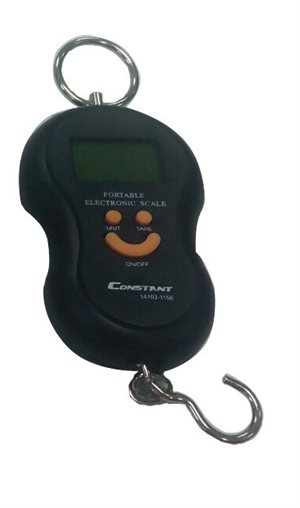 Cintar p/u bagaje Nova Scale142, 50 kg, Negru/sur photo 1