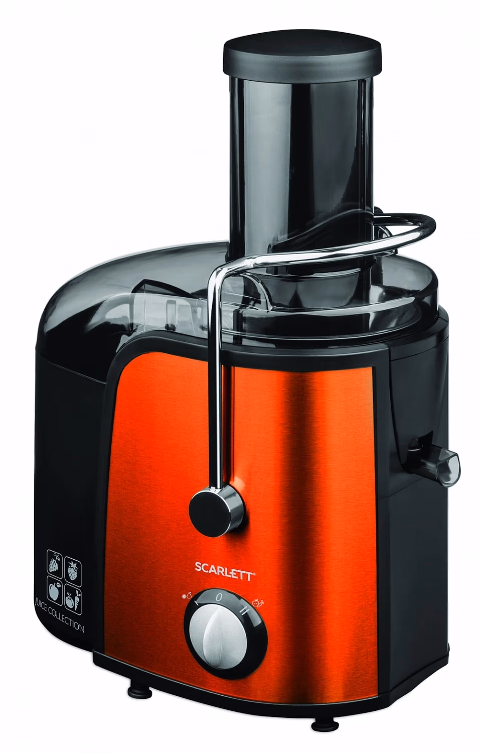 Соковыжималка центробежная Scarlett SC-JE50S42, 1 л, 1000 Вт, 2 скоростей, Другие цвета 