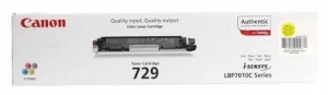 Laser Cartridge Canon 729 (HP CE312A), yellow (1000 pages) for LBP-7010C/7018C thumbnav 1