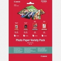 Paper Canon Variety Pack VP-101 - Photo Paper Variety Pack 10x15 (Glossy Photo paper 10x15 (10 sheets) + Semi-Gloss 10x15 (5 sheets) + Glossy Photo paper 10x15 (5 sheets))