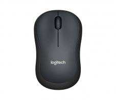 Logitech Wireless Mouse M220 Black, Silent Optical Mouse for Notebooks, Nano receiver, Black, Retail thumbnav 1