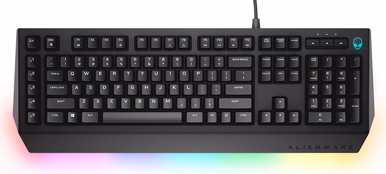 Alienware Advanced Gaming Keyboard - AW568 - Russian (QWERTY) 