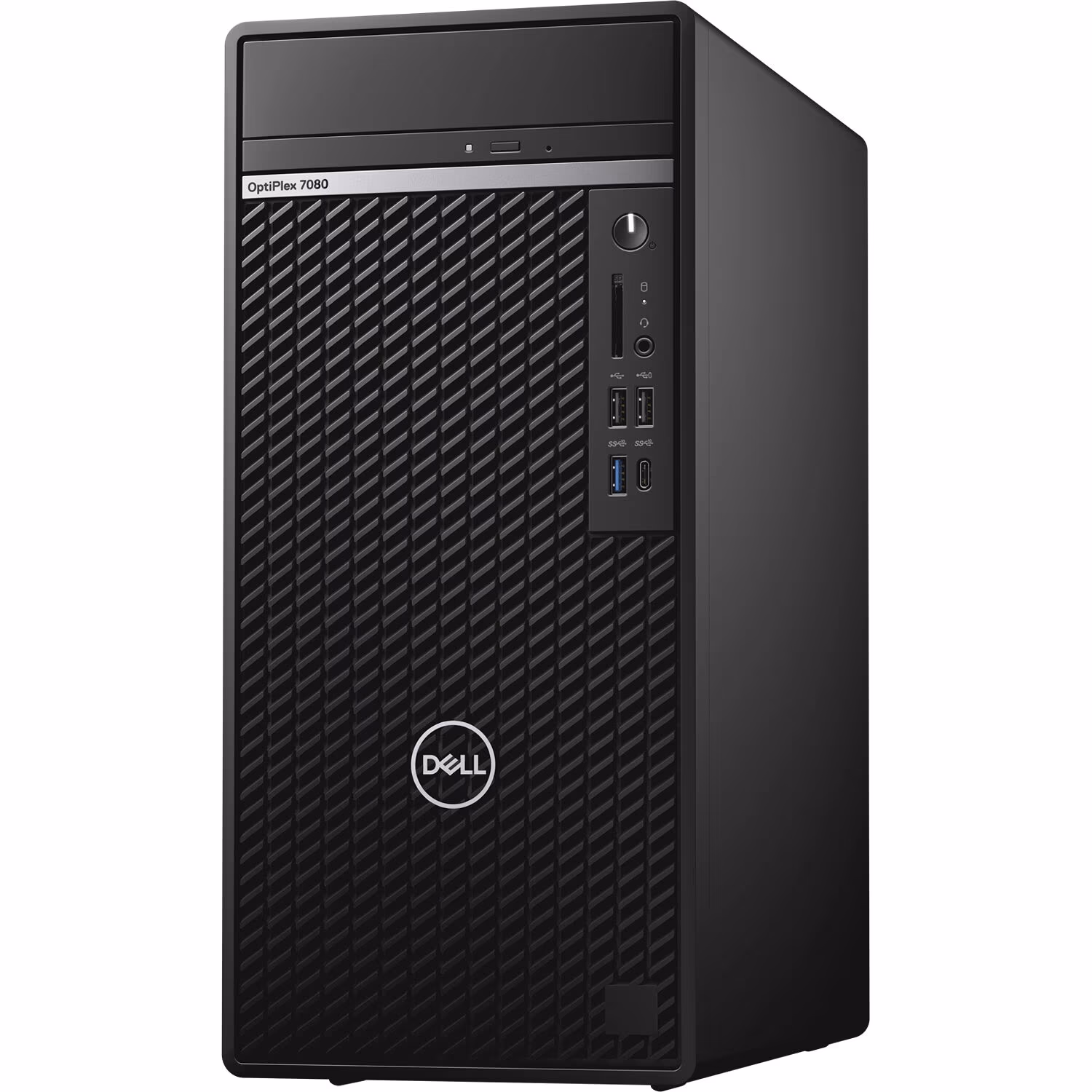 DELL OptiPlex 7080 MT (lnteI® Core® i7-10700K, 16GB (2x8GB) DDR4 RAM, M.2 512GB PCIe NVMe + 2TB HDD SATA 7200rpm, DVD+/-RW, GTX1660 Super 6Gb, TPM, HDMI 2.0b, No Media Card Reader, 500W PSU Platinum, USB KB MS216 + MS116, Black, Win10Pro) 