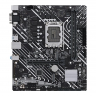 ASUS PRIME H610M-E D4, Socket 1700, Intel® H610 (13/12th Gen CPU), Dual 2xDDR4-3200, VGA, HDMI, DP,  CPU Intel graphics, 1xPCIe X16 4.0, 4xSATA3, 2xM.2, 1xPCIe X1, ALC897 7.1, 1xGbE LAN, 4xUSB3.2, 5X Pro III, RGB header, mATX thumbnav 1