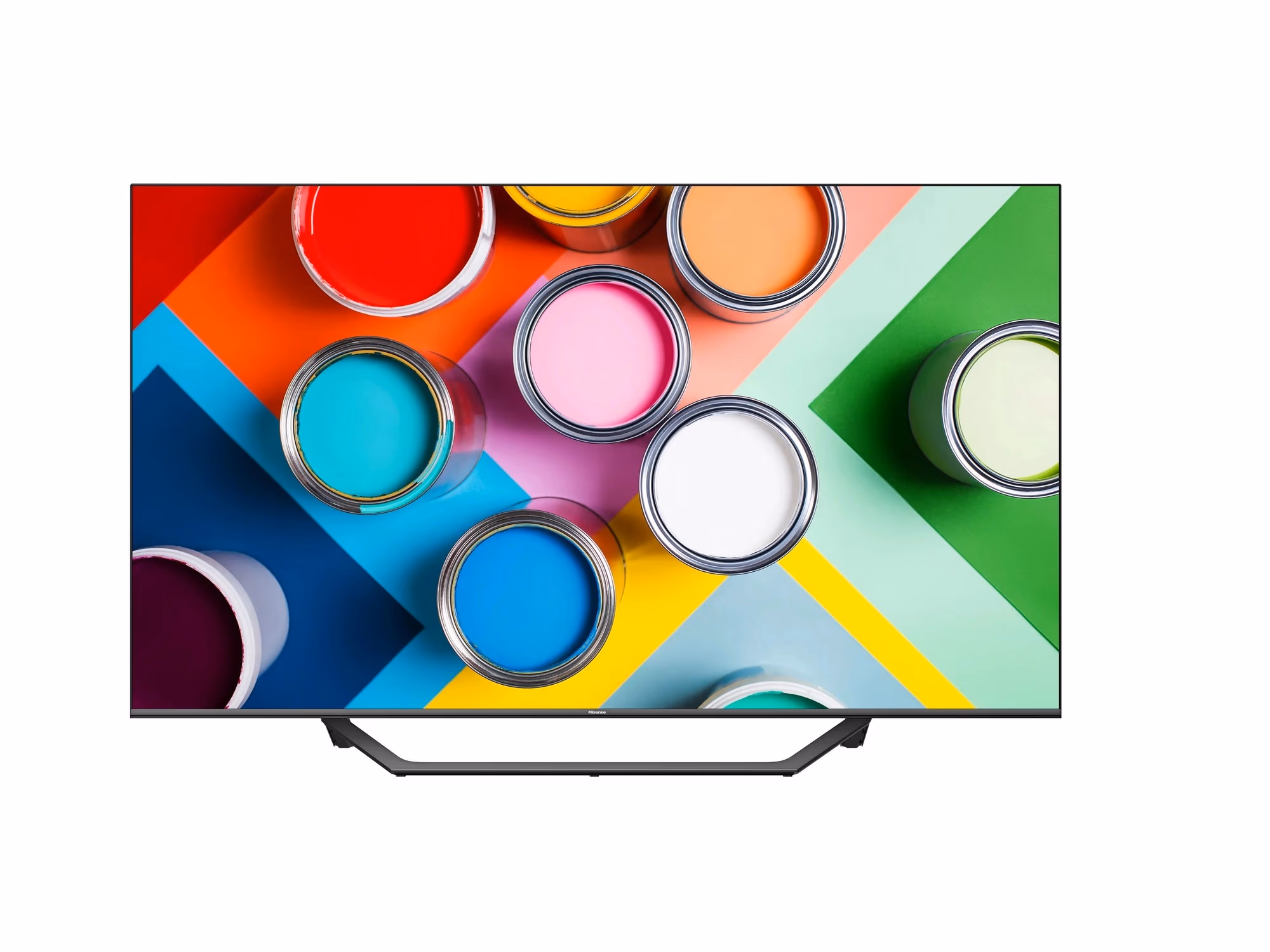 55" LED TV Hisense 55A7GQ, Black (3840x2160 UHD Quantum Dot Display, PCI 2000 Hz, SMART TV (VIDAA U5.0 OS), 3 x HDMI2.0, 2 x USB, Display color depth 8bit+FRC, HDR10, HLG, Wi-Fi (2.4GHz+5GHz), DVB-T/T2/C/S2, Speakers 2 x 10W Dolby Audio, VESA 300x300, 12. 