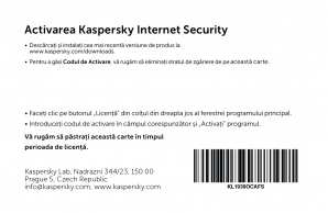 Kaspersky Internet Security Eastern Europe Edition.  1-Device  1 year  Base License Pack, Card thumbnav 2
