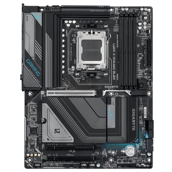 Материнская плата GIGABYTE X870 GAMING X WIFI7/ AM5 / AMD X870 / DDR5 / ATX photo 2