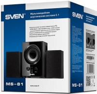 Boxe2.1 SVEN MS-81 / 9W RMS / Black thumbnav 2