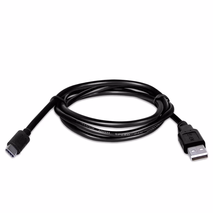 Cable USB2.0/Type-C - 1m - SVEN USB 2.0 A-typeC, 1m, A-plug to typeC B-plug, Black 