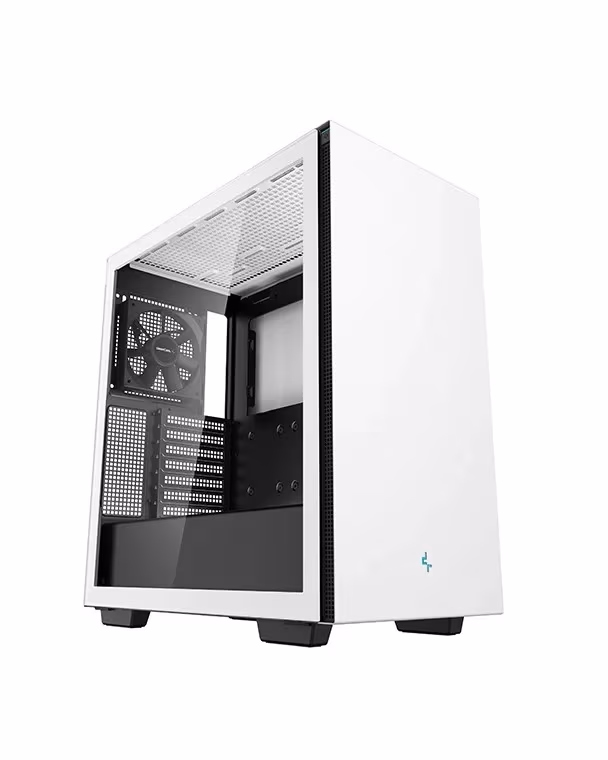 Carcasa DEEPCOOL CH510 WH / w/oPSU / Side-Window / 1x120mm / ATX / White
