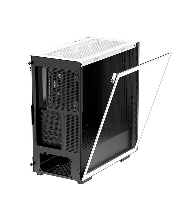 Carcasa DEEPCOOL CH510 WH / w/oPSU / Side-Window / 1x120mm / ATX / White photo 2