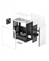 Carcasa DEEPCOOL CH510 WH / w/oPSU / Side-Window / 1x120mm / ATX / White thumbnav 5