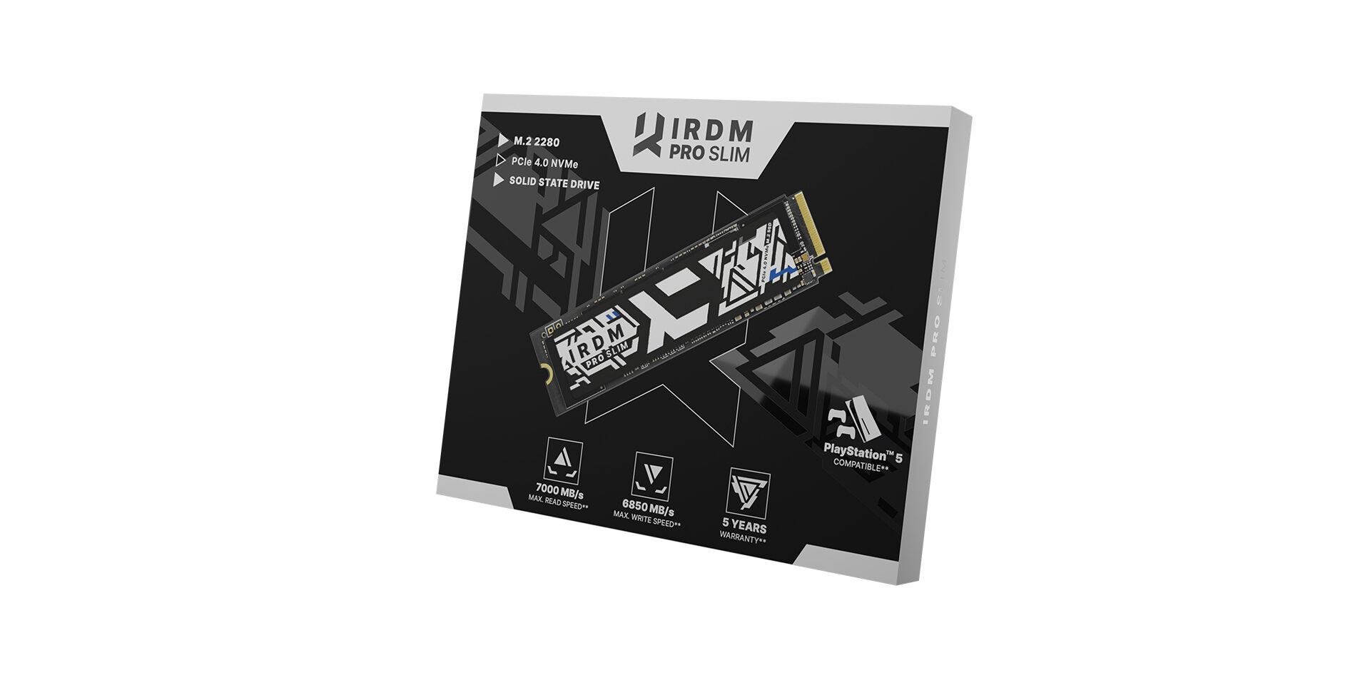 M.2 NVMe SSD GOODRAM IRDM PRO SLIM / 4.0TB / 3D NAND TLC photo 3
