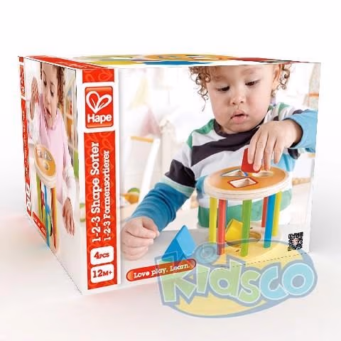 Hape E0500A 1-2-3 Shape Sorter