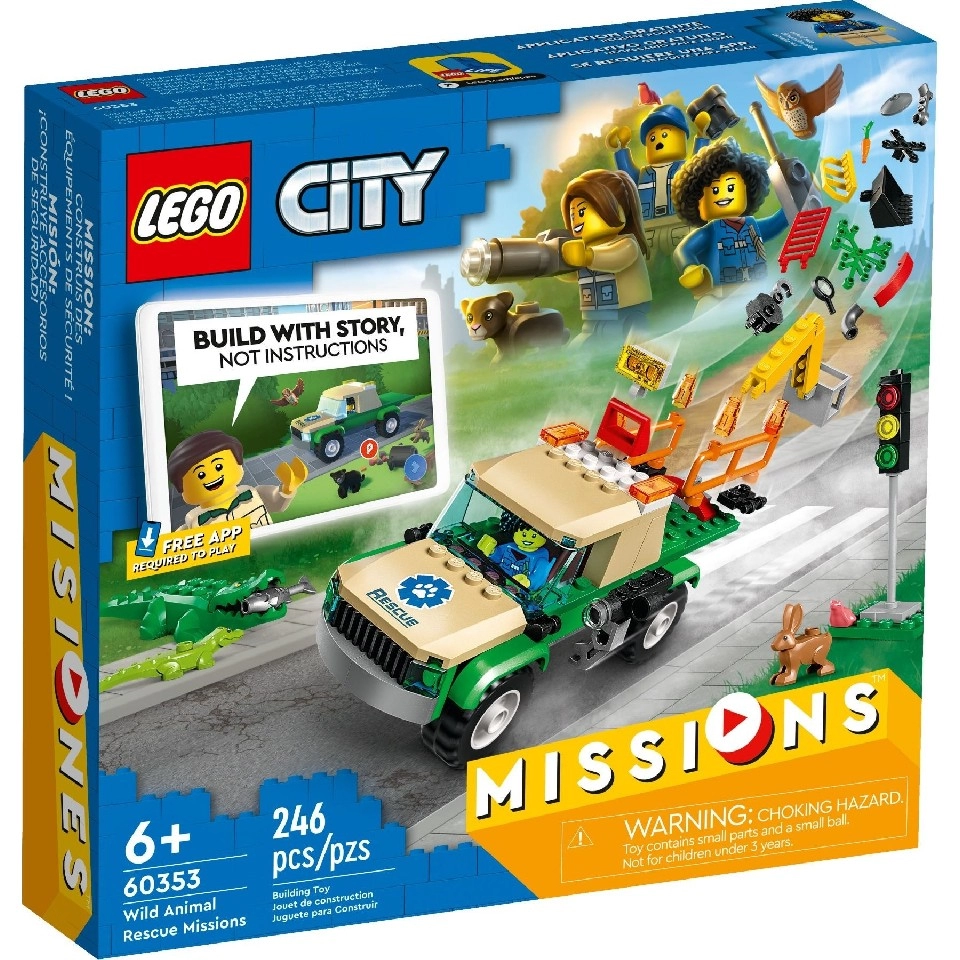 Lego City 60353 Wild Animal Rescue Missions