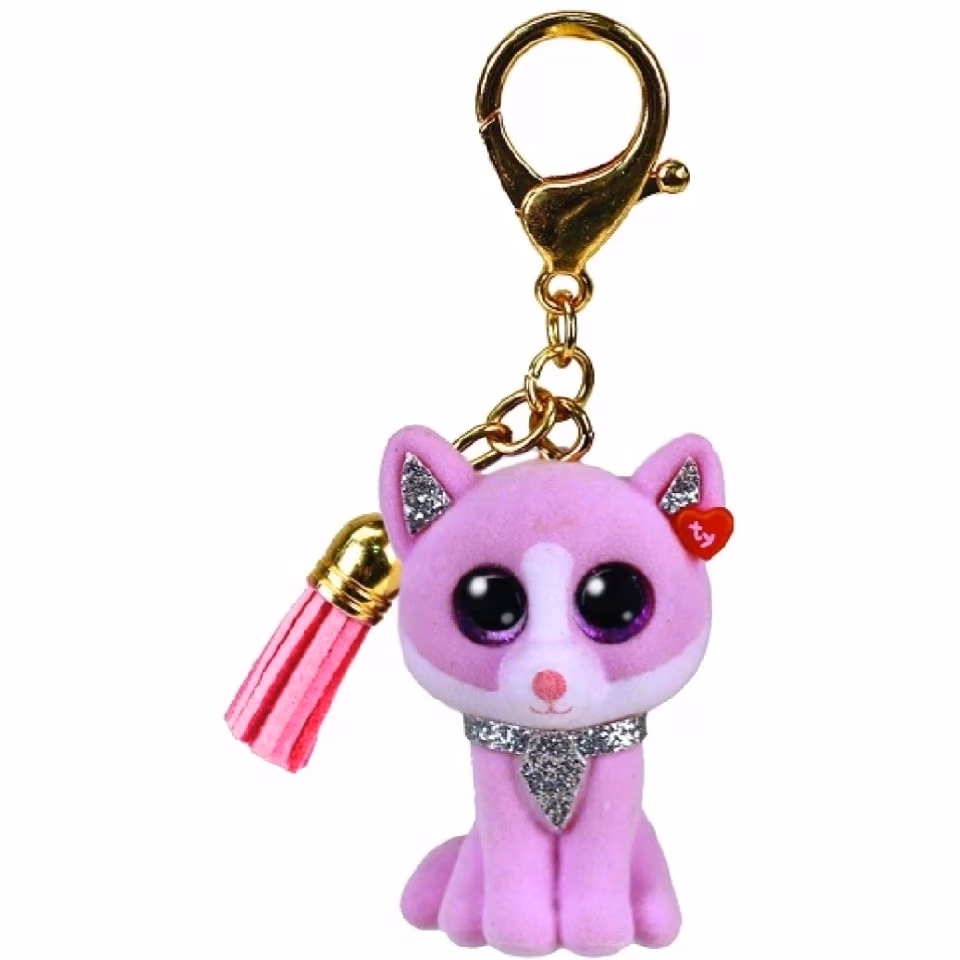TY TY25065 BB FIONA - розовая кошка 6 см