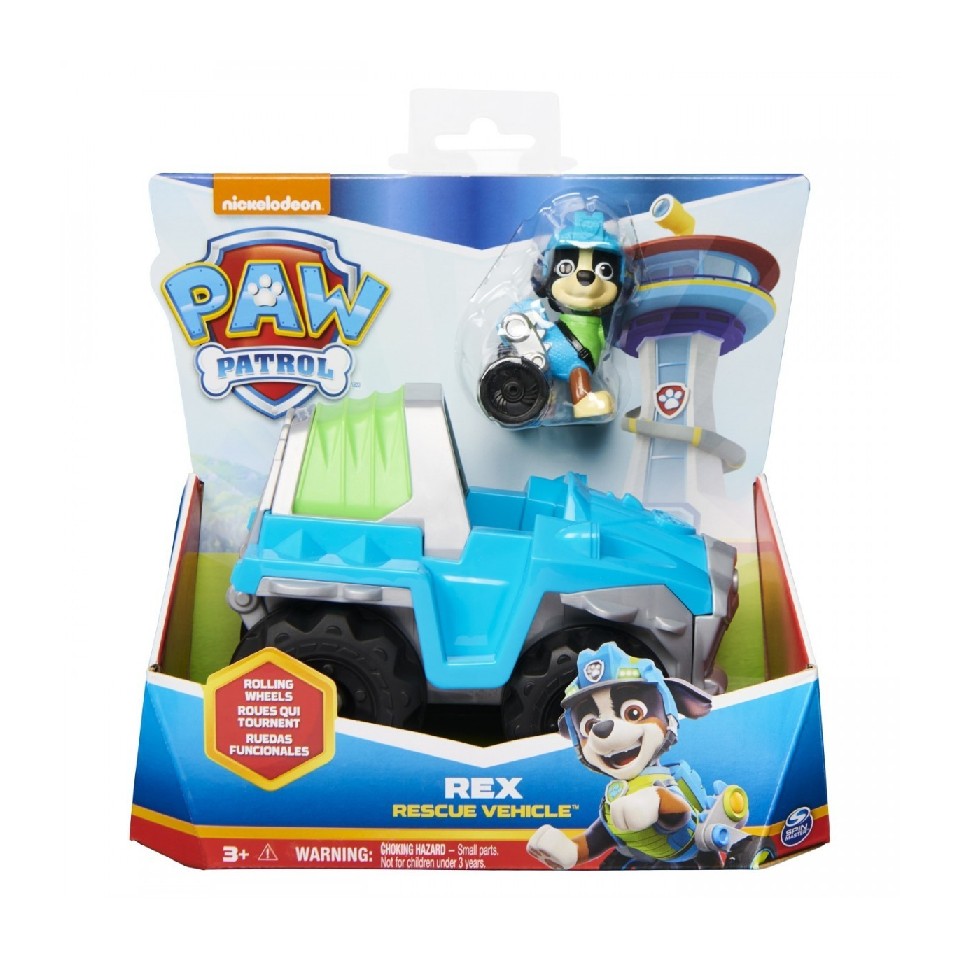 Spin Master 6063452 Paw Patrol Vehicul Rex photo 1