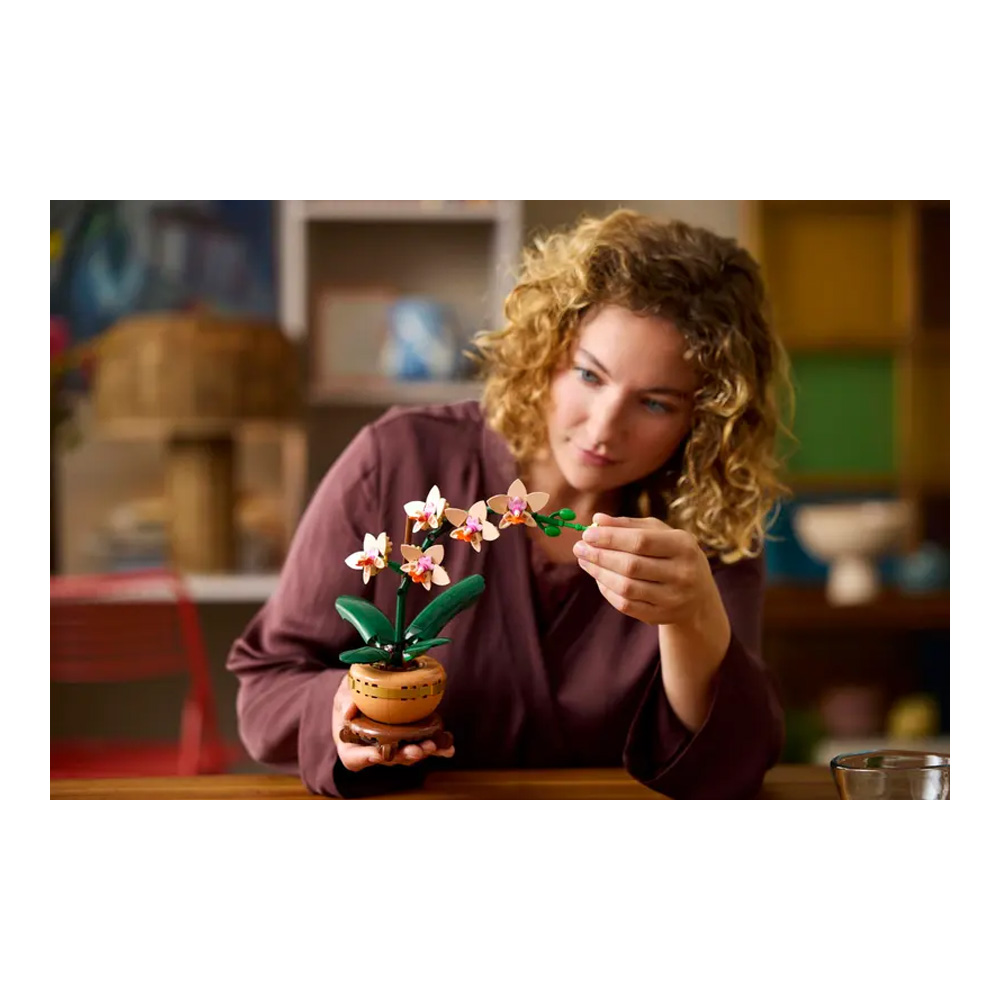 Constructor Lego Botanical Collection Mini Orchid 10343 de la 18+ ani photo 6
