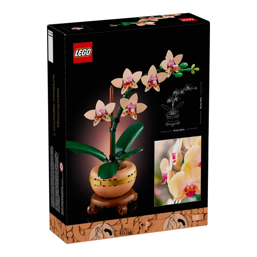 Constructor Lego Botanical Collection Mini Orchid 10343 de la 18+ ani photo 9