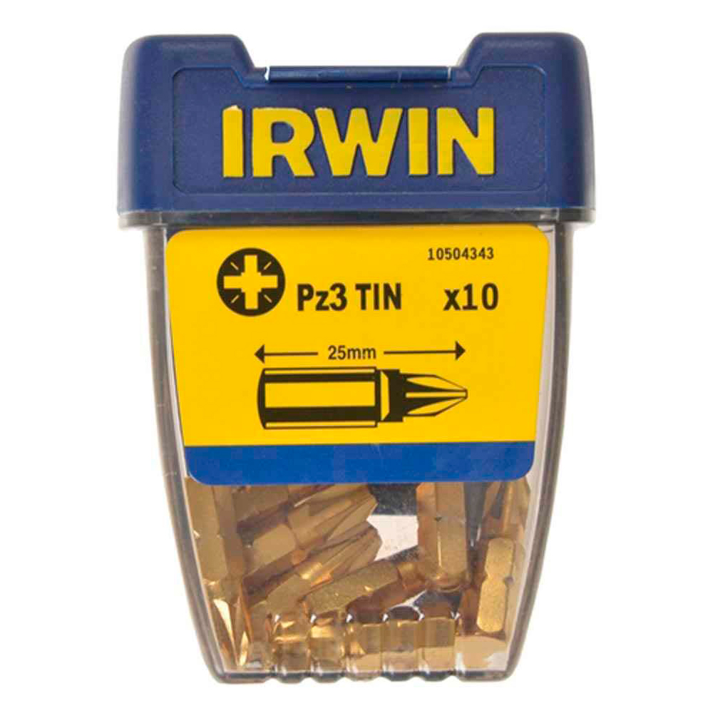 Set biti Irwin 1/4"/25 mm Pozidriv Pz3 TIN, 10504343 photo 2