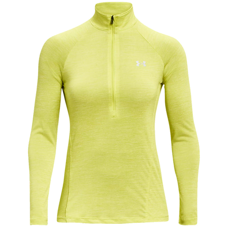Hanorac Under Armour Tech 1/2 Zip - Twist / Femei / XS / Galben photo 3