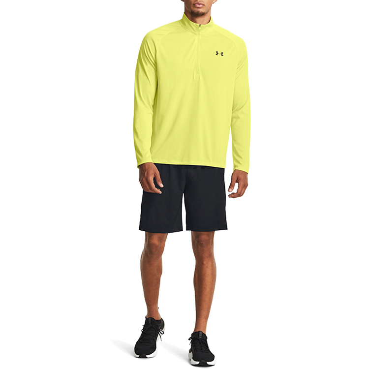 Мужская Толстовка Under Armour UA M TECH 2.0 1/2 ZIP S Желтый photo 2