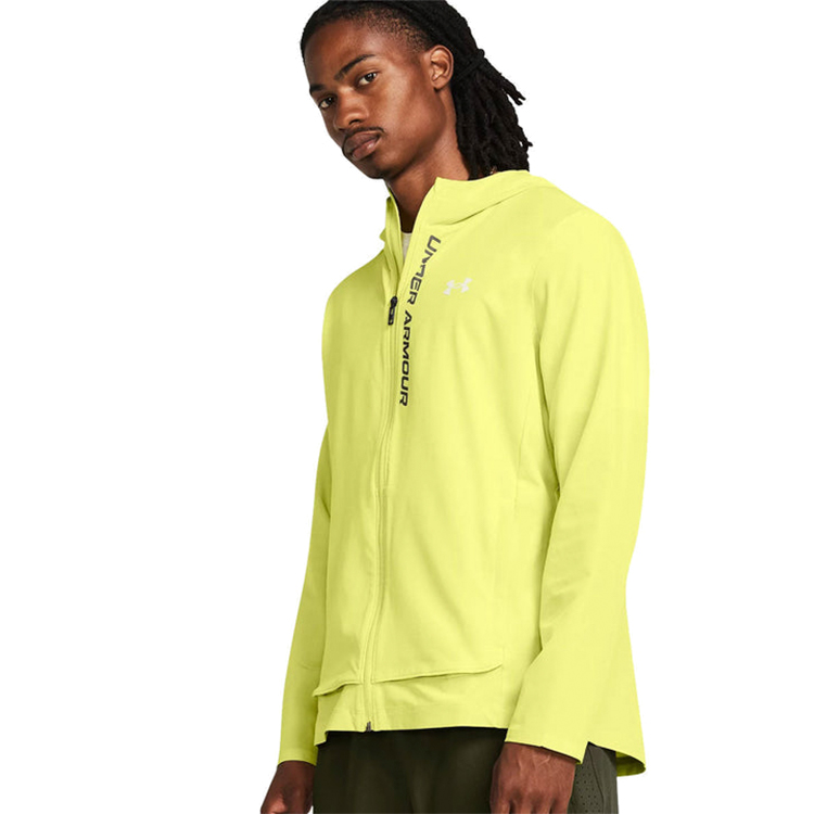 Jachetă Under Armour OUTRUN THE STORM JACKET S Galben pentru bărbați  photo 2