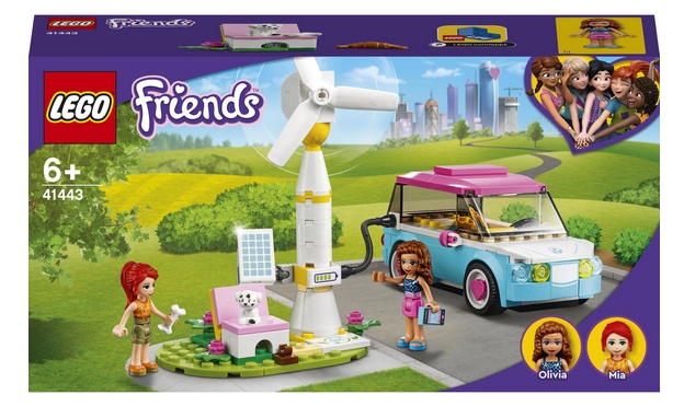 Constructor Lego Friends Olivias Electric Car 41443 de la 6+ ani photo 1 Constructor Lego Friends Olivias Electric Car 41443 de la 6+ ani photo 1