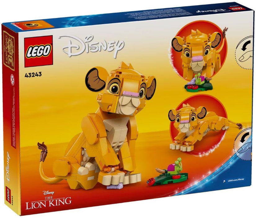 Конструктор Lego Disney Simba the Lion King Cub 43243 от 6+ лет photo 1 Конструктор Lego Disney Simba the Lion King Cub 43243 от 6+ лет photo 1