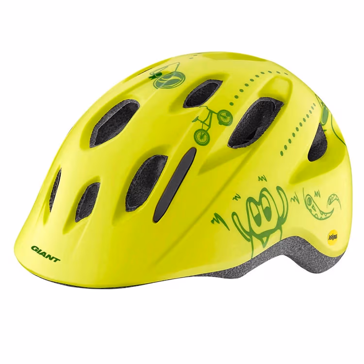 Шлем велосипедный Giant HOLLER MATTE LIME 46-51CM WITH DIAL FIT SYSTEM WITH BUG NET CPSC/CE