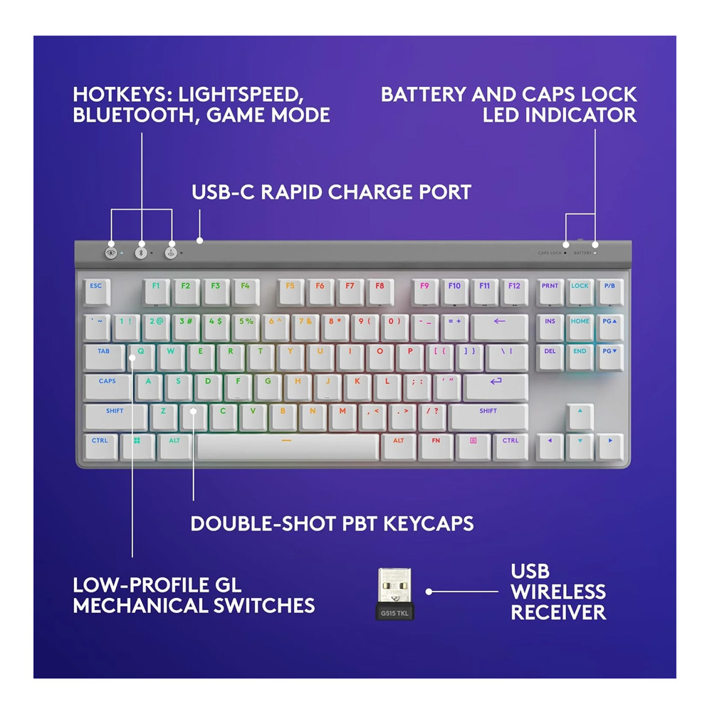 Клавиатура беспроводная Logitech 920-012543 photo 7