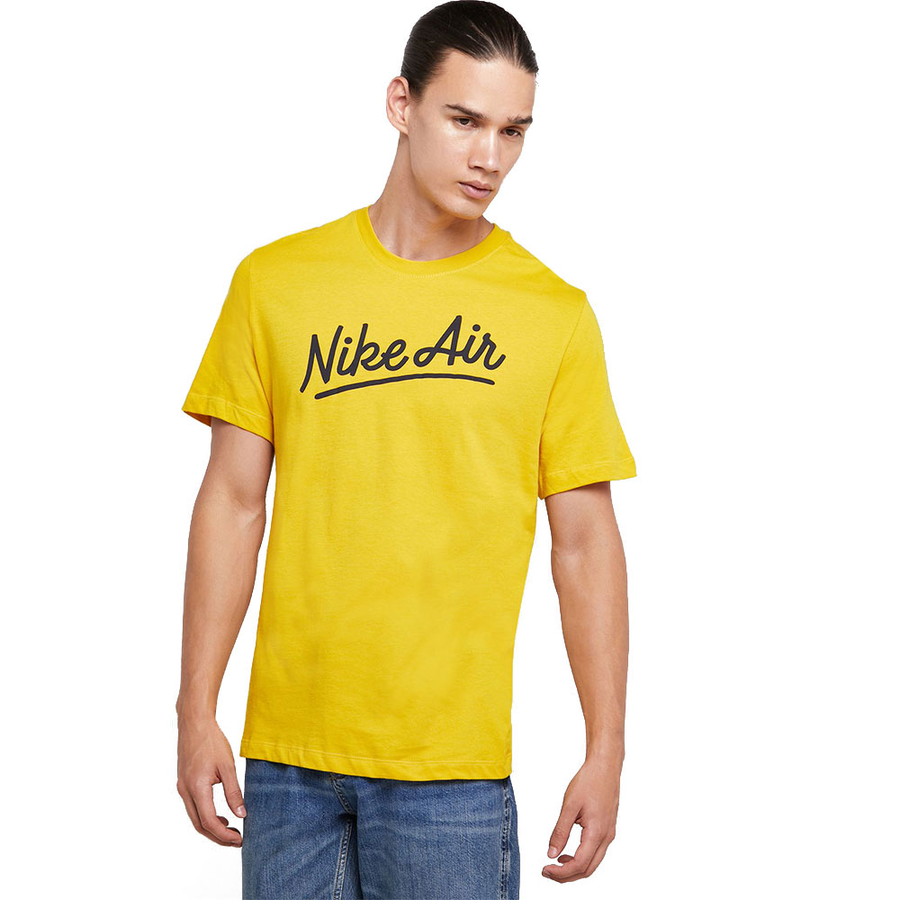 Футболка мужская Nike M NSW SS TEE AIR 1 L Желтый photo 3