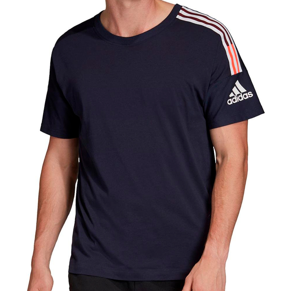 Tricou bărbătesc Adidas M ZNE Tee 3ST L Albastru photo 3