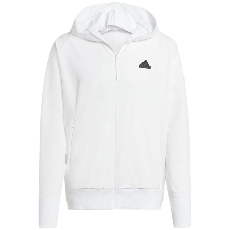 Hanorac pt bărbați Adidas M Z.N.E. WV FZ XS Alb photo 7