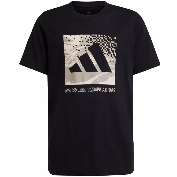 Футболка Adidas J CAMO LOGO TEE