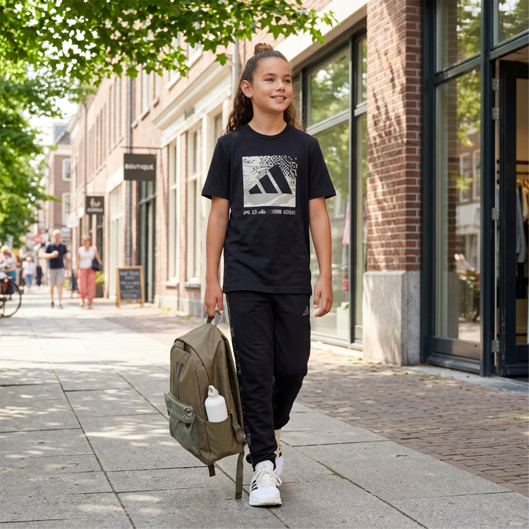 Tricou Adidas J CAMO LOGO TEE photo 5