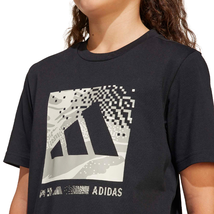 Tricou Adidas J CAMO LOGO TEE photo 6