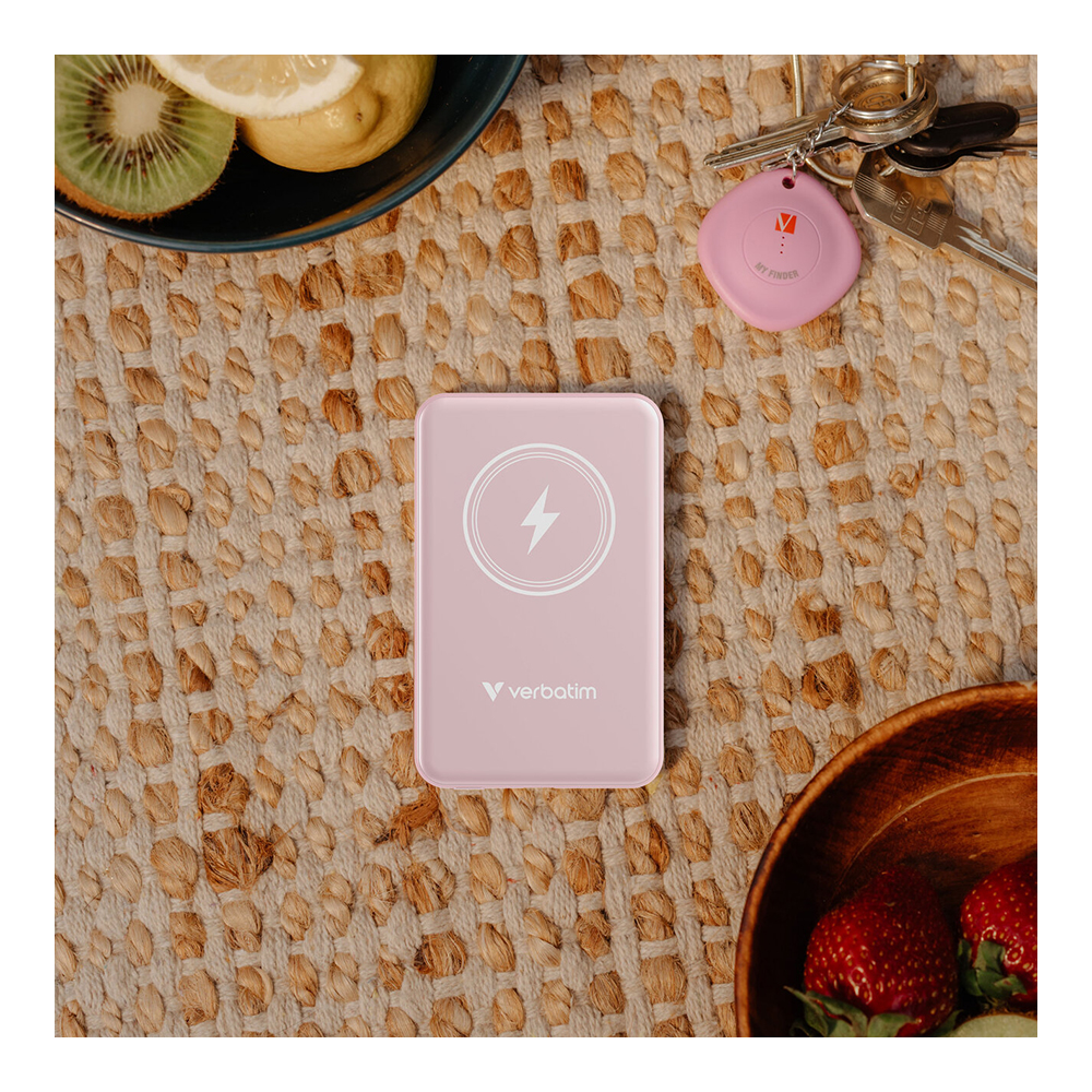 Acumulator extern Verbatim Charge n Go Wireless 5000mAh Pink photo 6
