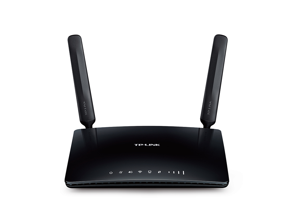 TP-LINK Archer MR200 AC750 Dual Band Wireless 4G LTE Router, 2T2R, SimCard slot, 433Mbps 5GHz + 300Mbps 2.4GHz, 802.11ac/n/g/b, 1 WAN + 3 LAN, 3 Wifi internal / 2 LTE detachable antennas photo 1