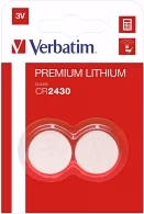 Verbatim Lithium Battery CR2430 3V 2pcs