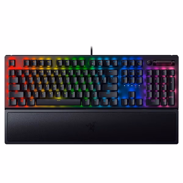 RAZER BlackWidow V3 Mechanical Gaming Keyboard (Green Switch) - US Layout 