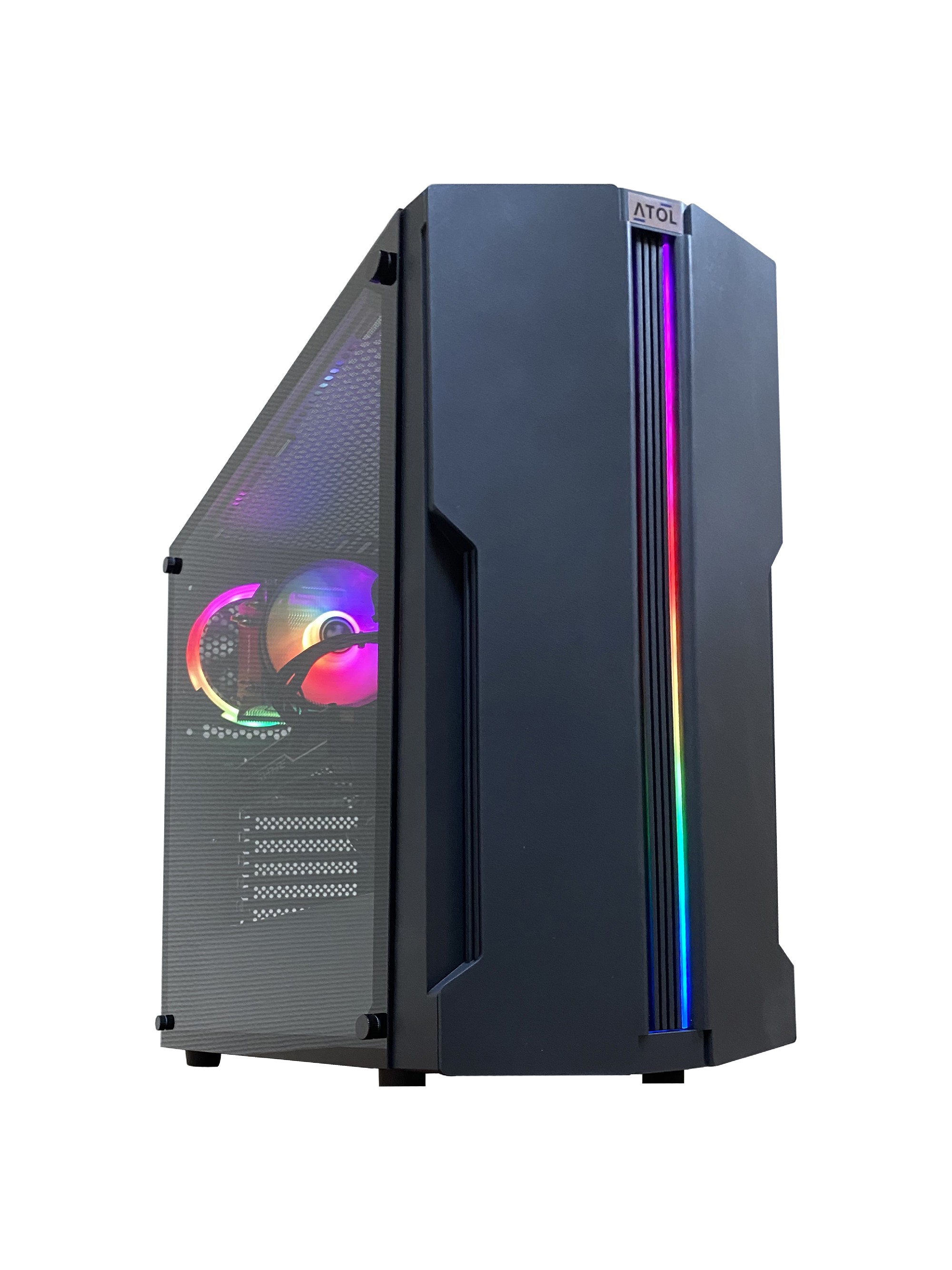 ATOL PC1095MP - Gaming A-RGB#13: AMD Six-Core Ryzen5 3600 6C/12T 3.6-4.2GHz/ MB B450 /RAM 16GB DDR4-3200/ M.2 NVMe SSD 512GB + 3.5" HDD 1.0TB/ VGA GTX1650 D6 4GB GDDR6/ Case Xilence X512RGB ATX, PSU X600R7, OS Linux photo 1