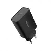Trust Qmax 18W Ultra-Fast USB-C Wall Charger with PD, Ultra-fast and easy charging via USB-C thumbnav 1