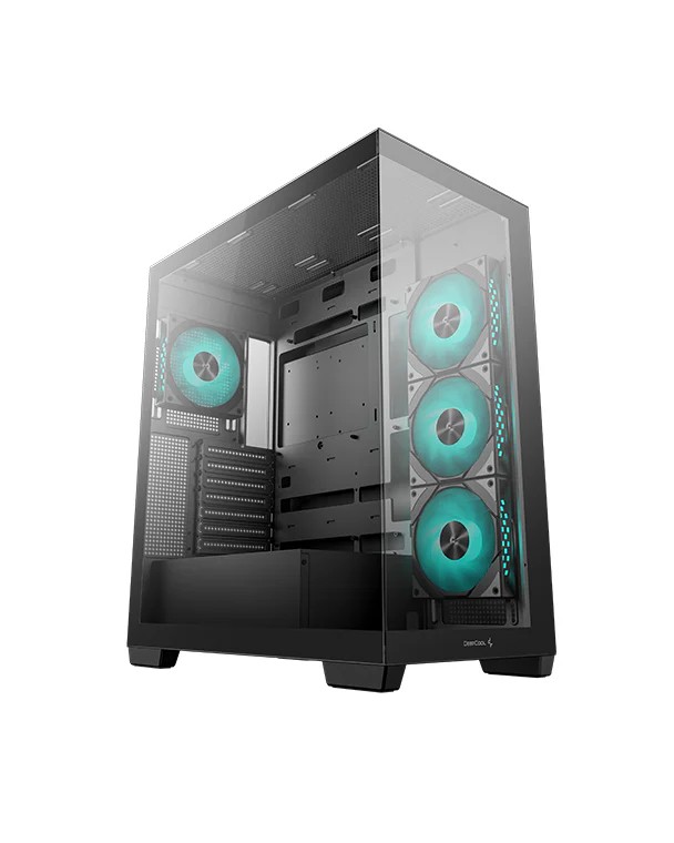 Корпус DEEPCOOL CG580 4F/ w/oPSU / Side-Window / ATX / Black photo 1