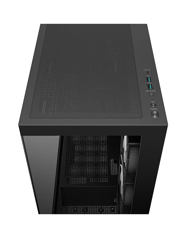 Корпус DEEPCOOL CG580 4F/ w/oPSU / Side-Window / ATX / Black photo 4