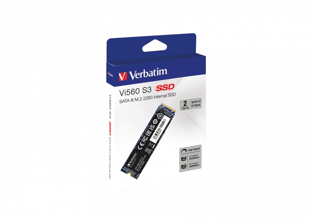 M.2 SATA SSD Verbatim Vi560 S3 2.0TB photo 2